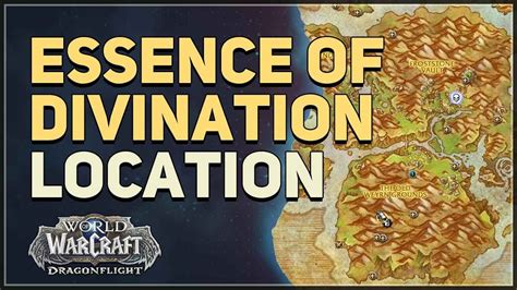 Wow essence of divination